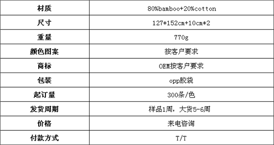竹纖維毯 空調(diào)毯 休閑毯
