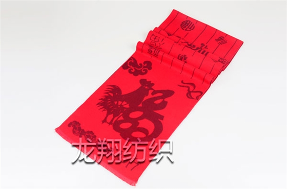 雞年中國紅圍巾 雞年中國紅圍巾